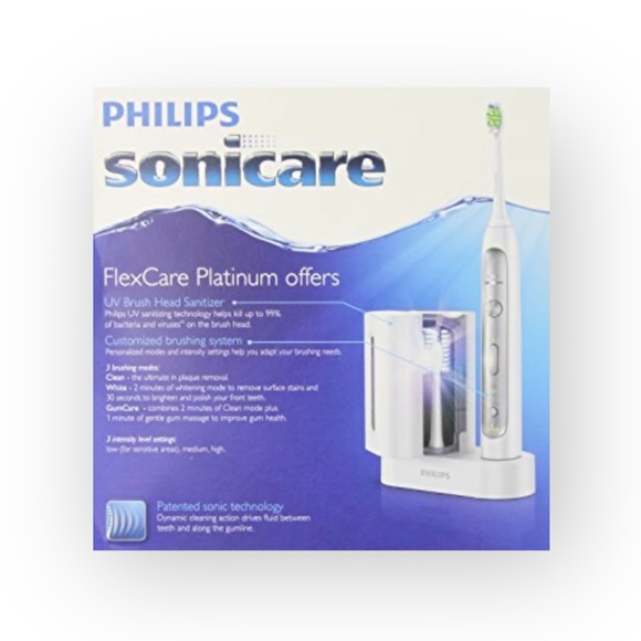 Phillips Sonicare ⁂ HX6150 Diamond Clean Toothbrush ⁂ UV Clean ⁂ 2 Handle Set ⁂ - Picture 8 of 16